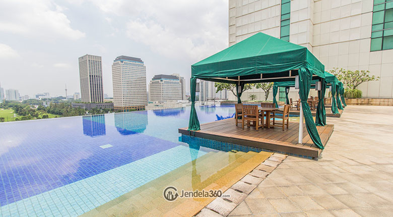 Sewa Senayan City Residence 2BR Golf View Lantai 19